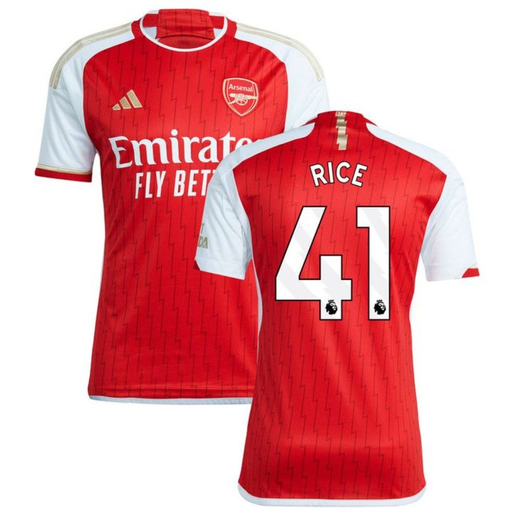 Arsenal F.C. Declan Rice 2023-24 Home Jersey